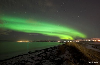 Aurora boreale a Rejkyavik