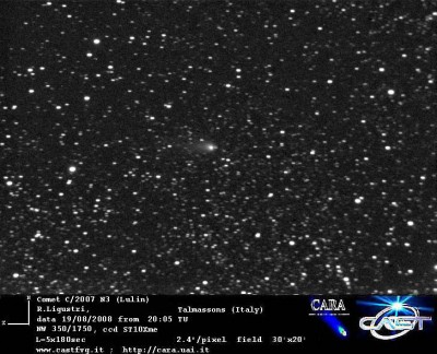Cometa Lulin (C/2007 N3) - copyright degli aventi diritto