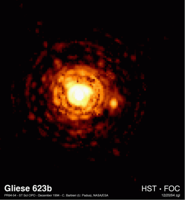 La nana rossa GLIESE 623-b