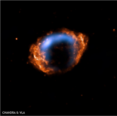 G1.9+0.3 confronto dellespansione della supernova