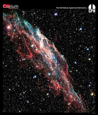 Resto di supernova nella costellazione del Cigno a 2000 anni luce dalla Terra (Nebulosa della Vela)