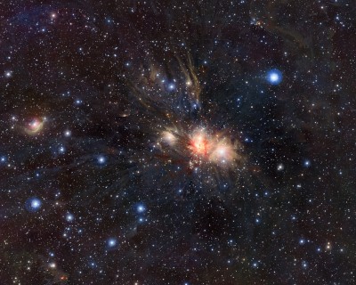 La zona R2 nella Costelleazione dellUnicorno - Credits: http://www.eso.org/public/italy/news/eso1039/