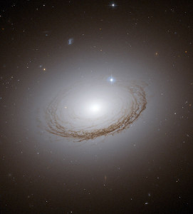 NGC 7049 è un ottimo esempio di BCG. si trova nella costellazione dell'Indiano - Credits: NASA/ESA/Hubble