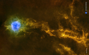 La nebulosa Cocoon ossevata dal telescopio spaziale Herschel - Credits: ESA/Herschel
