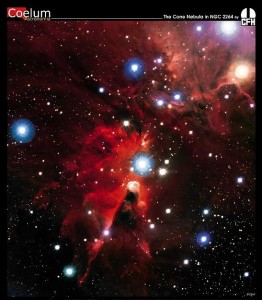 Nebulosa Cono a 2700 anni luce: nuove stelle stanno nascendo al suo interno - Credits: NASA