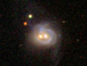 NGC 3758 ripresa dai Telescopi Swift e Chandra- Credits: NASA