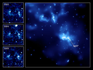 La radiosorgente Sagittarius A - Credits: NASA/Chandra