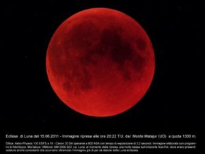 Eclisse di Luna 15 giugno 2011 - Foto di GASPARRI