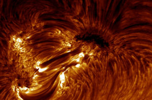 Macchia solare ripresa dal telescopio svedere SST - Credits: Royal Swedish Academy of Science