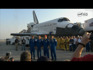 Farewell Atlantis - Credits: NASA tv