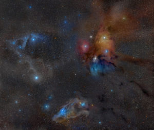 Nebulosa Rho Ophiuchi - Credits: ESO