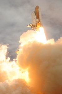 STS 135 Atlantis lift-off - Credits: Stephen Clark-Spaceflight Now