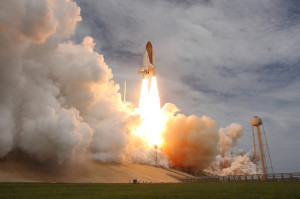 STS 135 Atlantis lift-off - Credits: Stephen Clark-Spaceflight Now