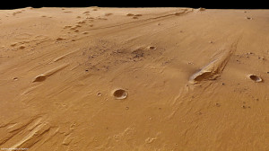 Marte: Oraibi crater - Credits: ESA-DLR-FU Berlin (G. Neukum)