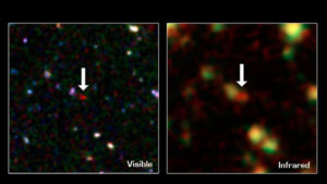Galassia GN-108036 - Credits: Spitzer/NASA