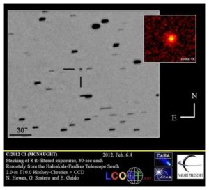 cometa C/2012 C1 (McNAUGHT)