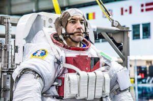 L'astronauta italiano Luca Parmitano - Credits: NASA