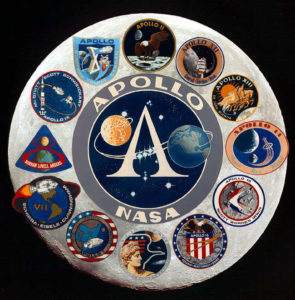 logo del programma Apollo - Credits: NASA