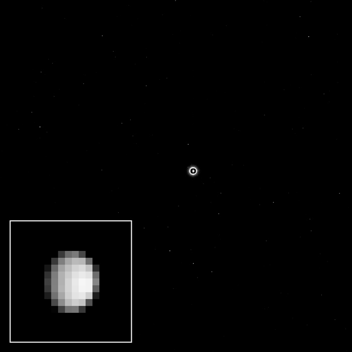 Cerere - Foto del nano pianeta presa dalla sonda Dawn alla distanza di 1,2 milioni di km - Credit: NASA-JPL-Caltech-UCLA-MPS-DLR-IDA