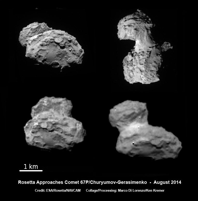 Rosetta si approccia alla 67P - Credits: ESA/ROSETTA