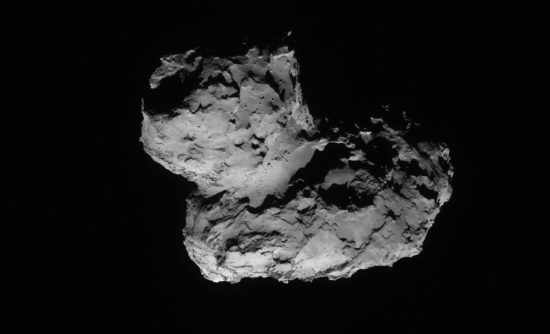 La cometa 67P - Credits: ESA