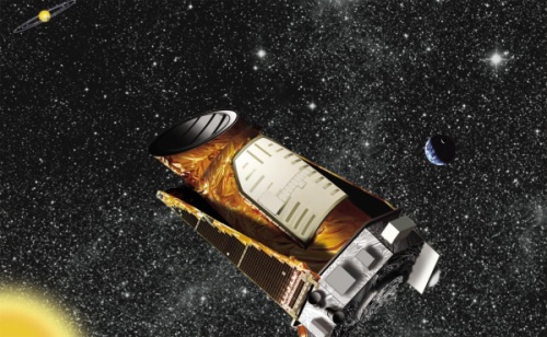 Rappresentazione artistica del telescopio della NASA Kepler - Credits: NASA