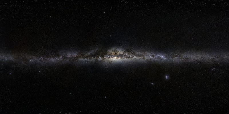 Il panorama della Via Lattea - ESO/S. Brunier