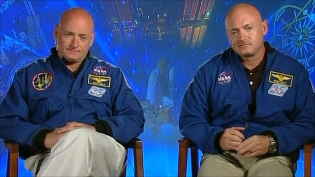 I gemelli Scott e Mark Kelly