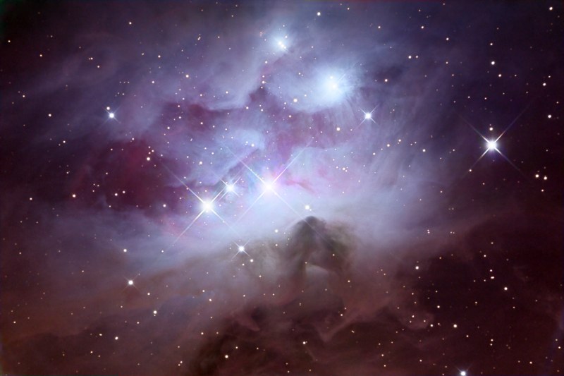 Immagine di NGC 1977 dove è collocata HOPS 383 - Credits: astrosurf.com